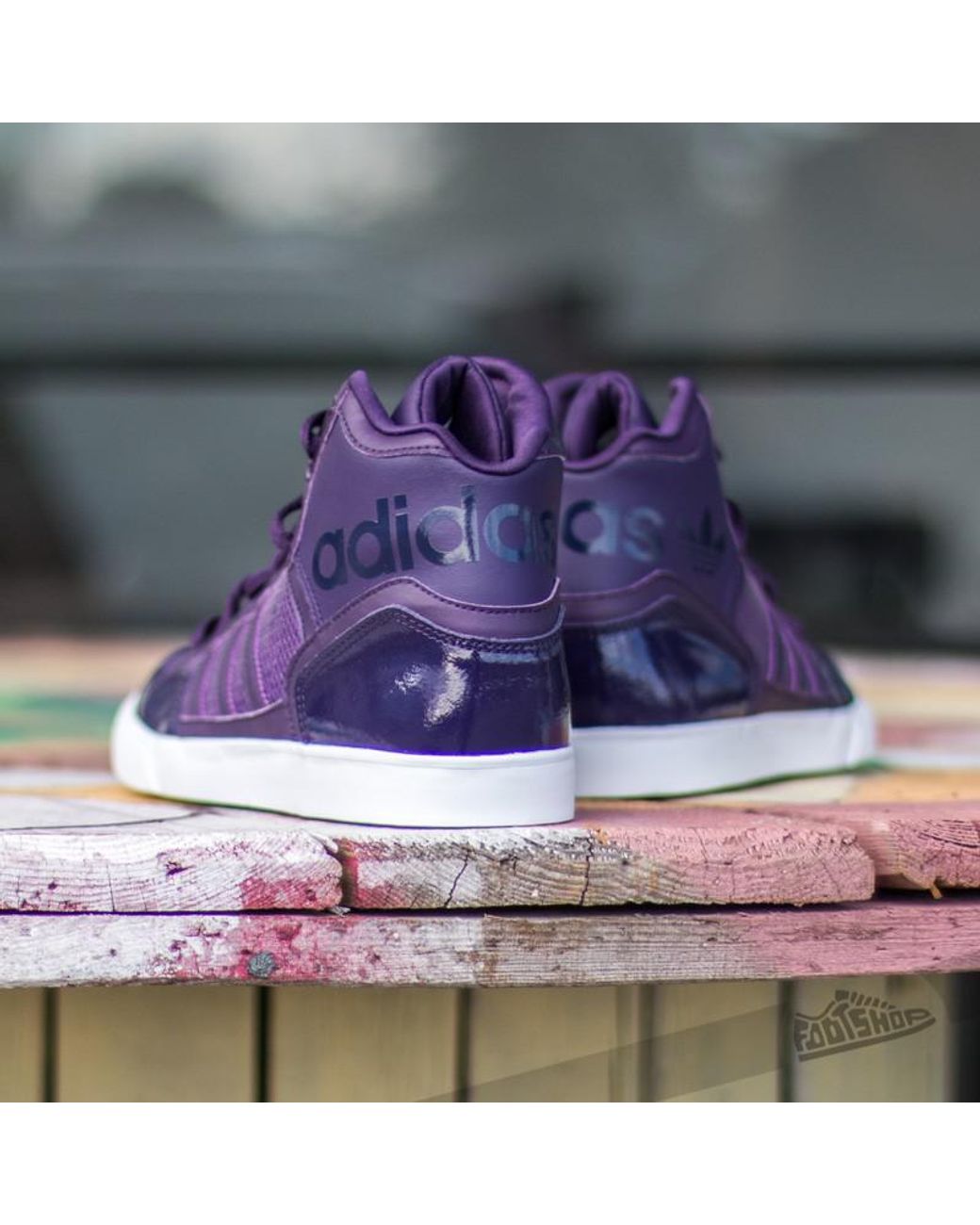 matriz Grillo moco adidas Originals Adidas Extaball W Dark Violet/violet/white in Purple | Lyst