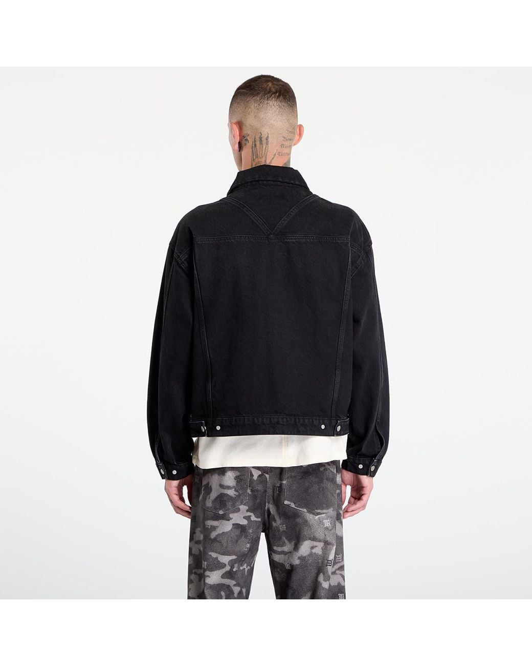 Represent Black Jacket R4 Denim Jacket for men