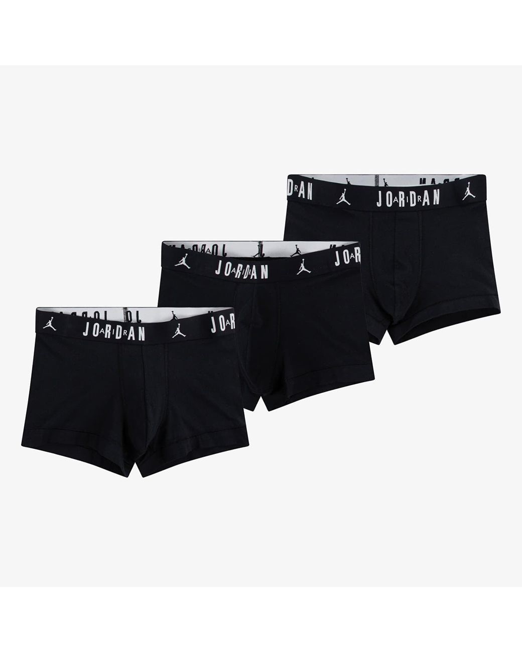 Nike Boxers Flight Cotton 3-Pack Trunk in het Black voor heren