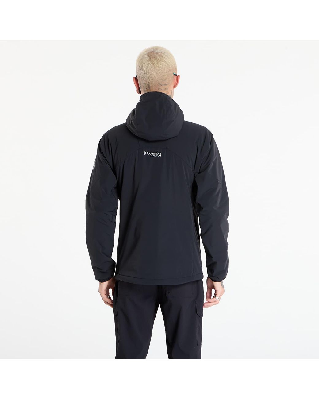 Columbia Blue Jacket Leaf Lite Hooded Jacket for men
