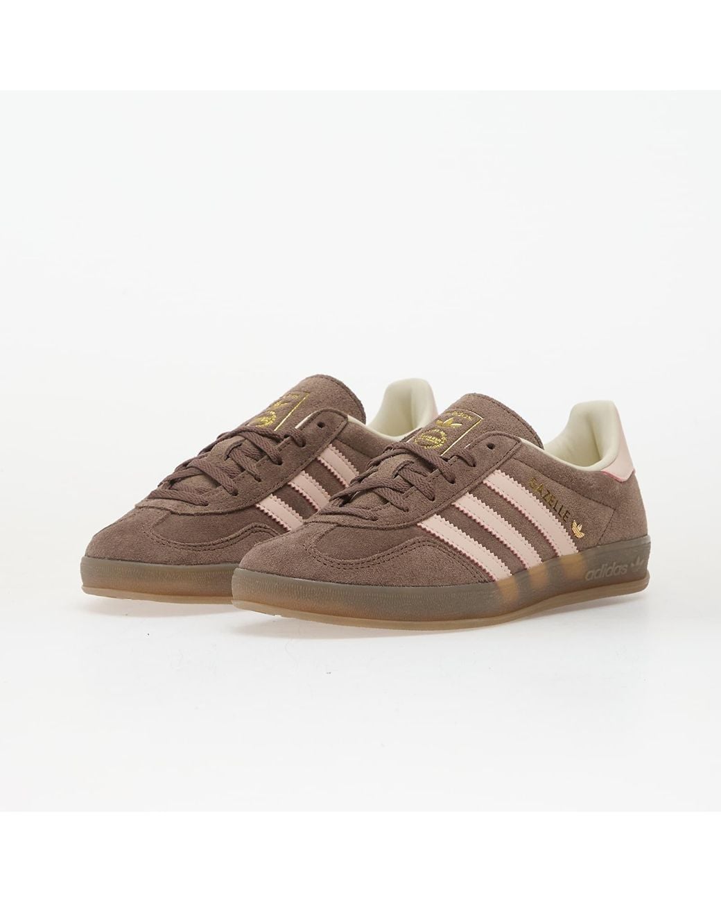 Adidas Originals Sneakers Adidas Gazelle Indoor W Earth Strata/ Wonder Aqua/ Gum5 Eur in het Brown