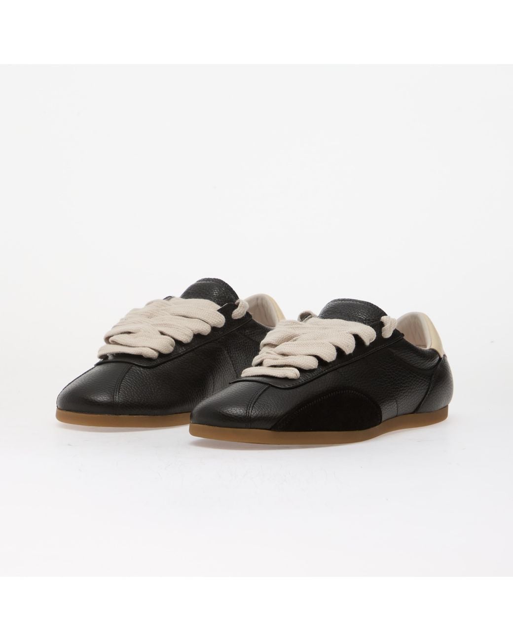 Sneakers Low-Pro Leather di Represent in Black da Uomo