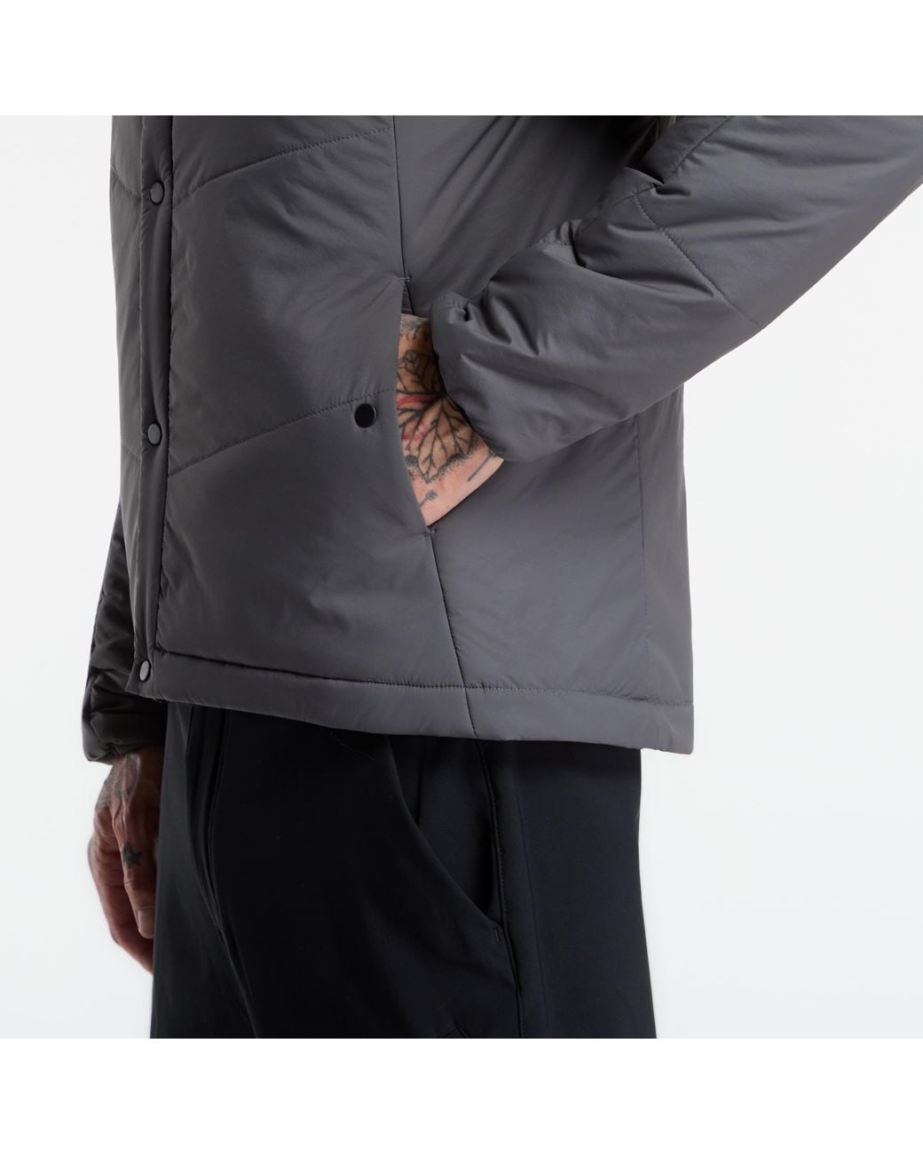 POUTNIK BY TILAK Gray Jacket Pygmy Jacket 21 for men