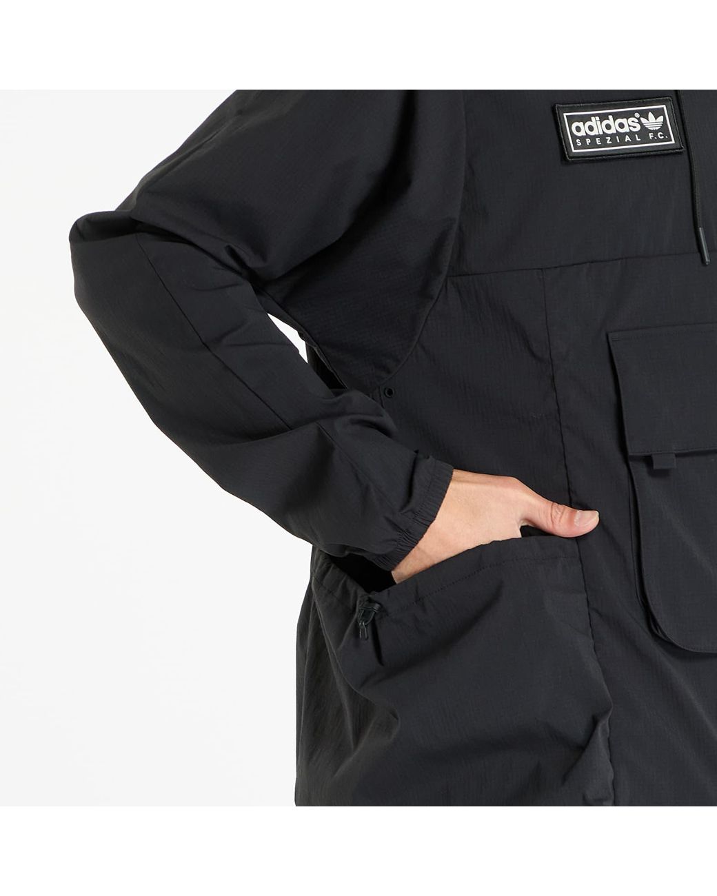 adidas Originals Jacket Adidas Spezial F.C. Smock in Black for Men
