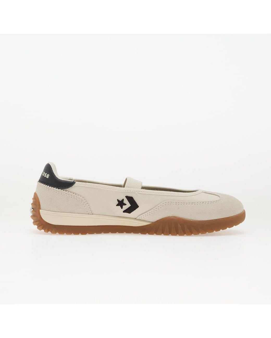 Converse Natural Sneakers Run Star Trainer Ballet Flat Egret/ Gum