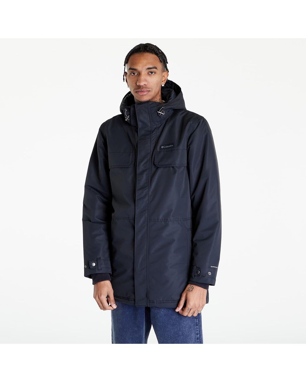 Columbia Rugged Pathtm Parka Black in Blue for Men | Lyst