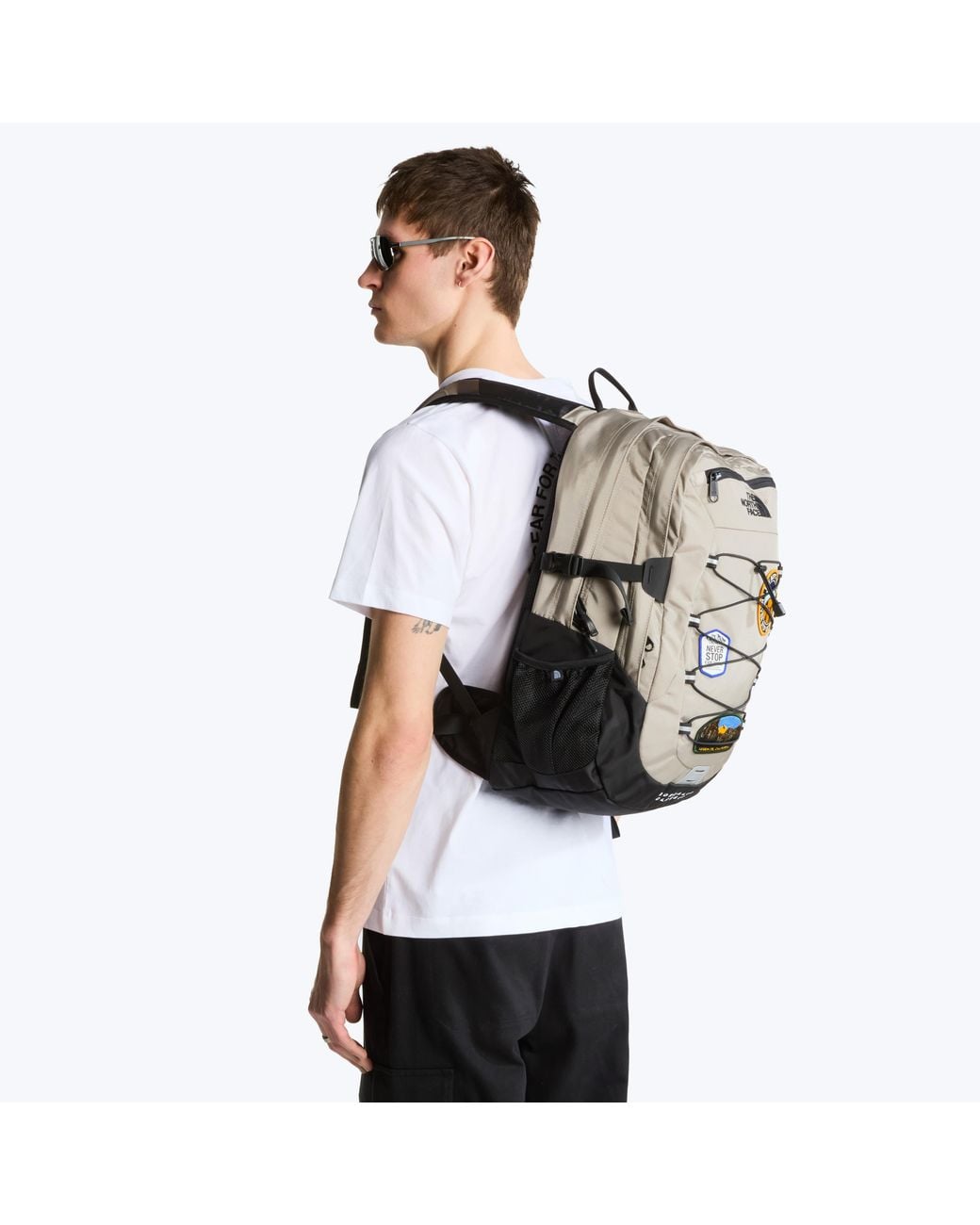 The North Face Multicolor Borealis Classic Patch Backpack