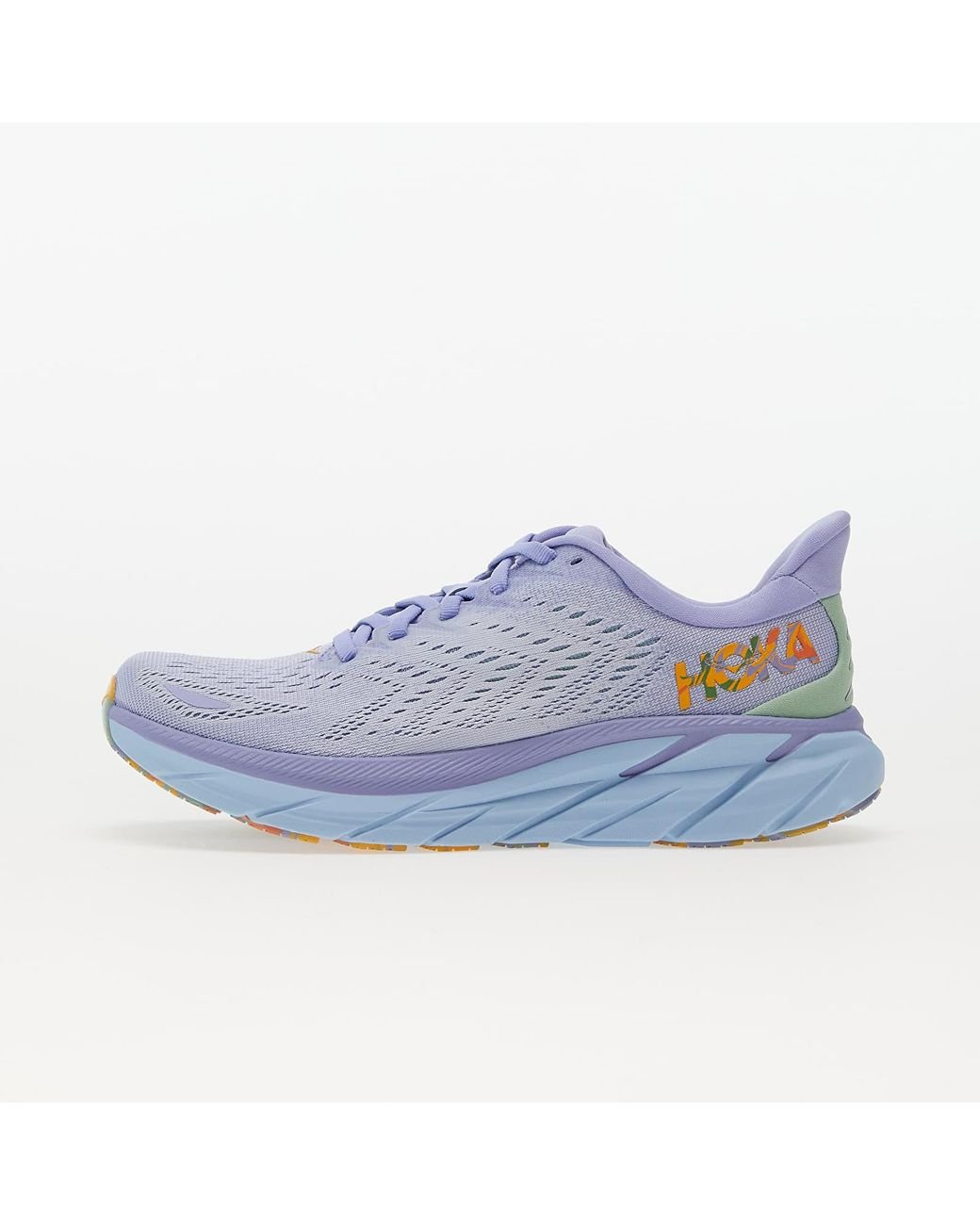 Hoka One One W Clifton 8 Baby Lavender/ Smoke Green in Blue | Lyst