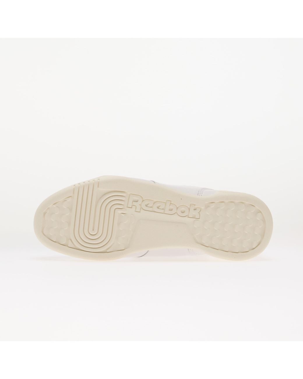 Reebok White Workout Plus Sneakers