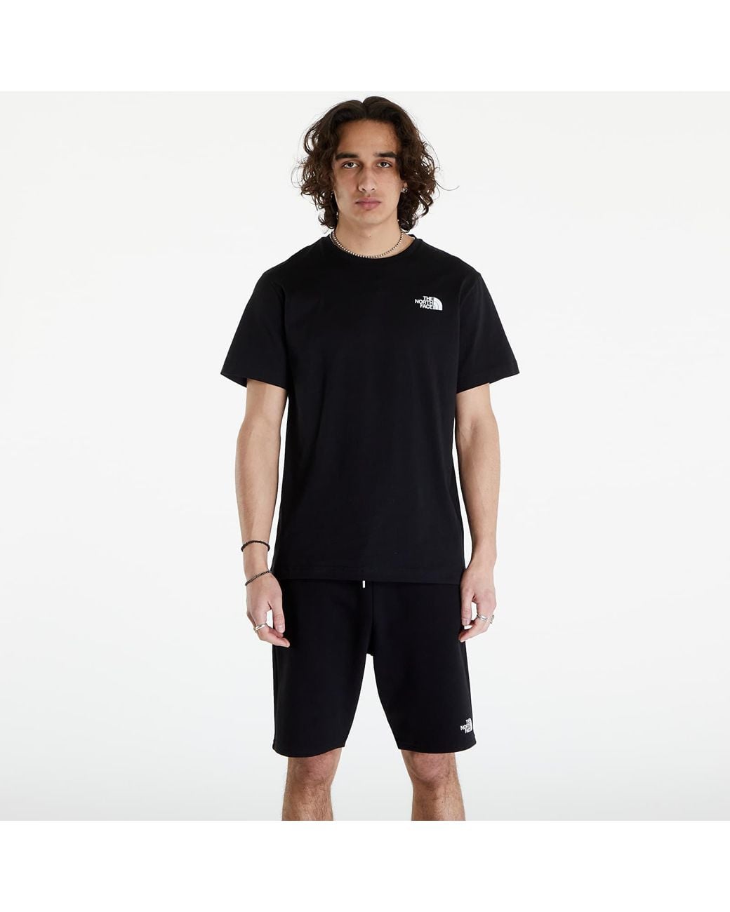 The North Face Black T-Shirt Redbox Tee for men