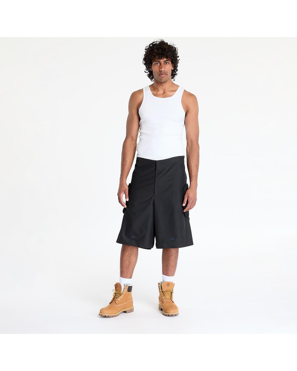 A_COLD_WALL* Black Shorts Form Short for men