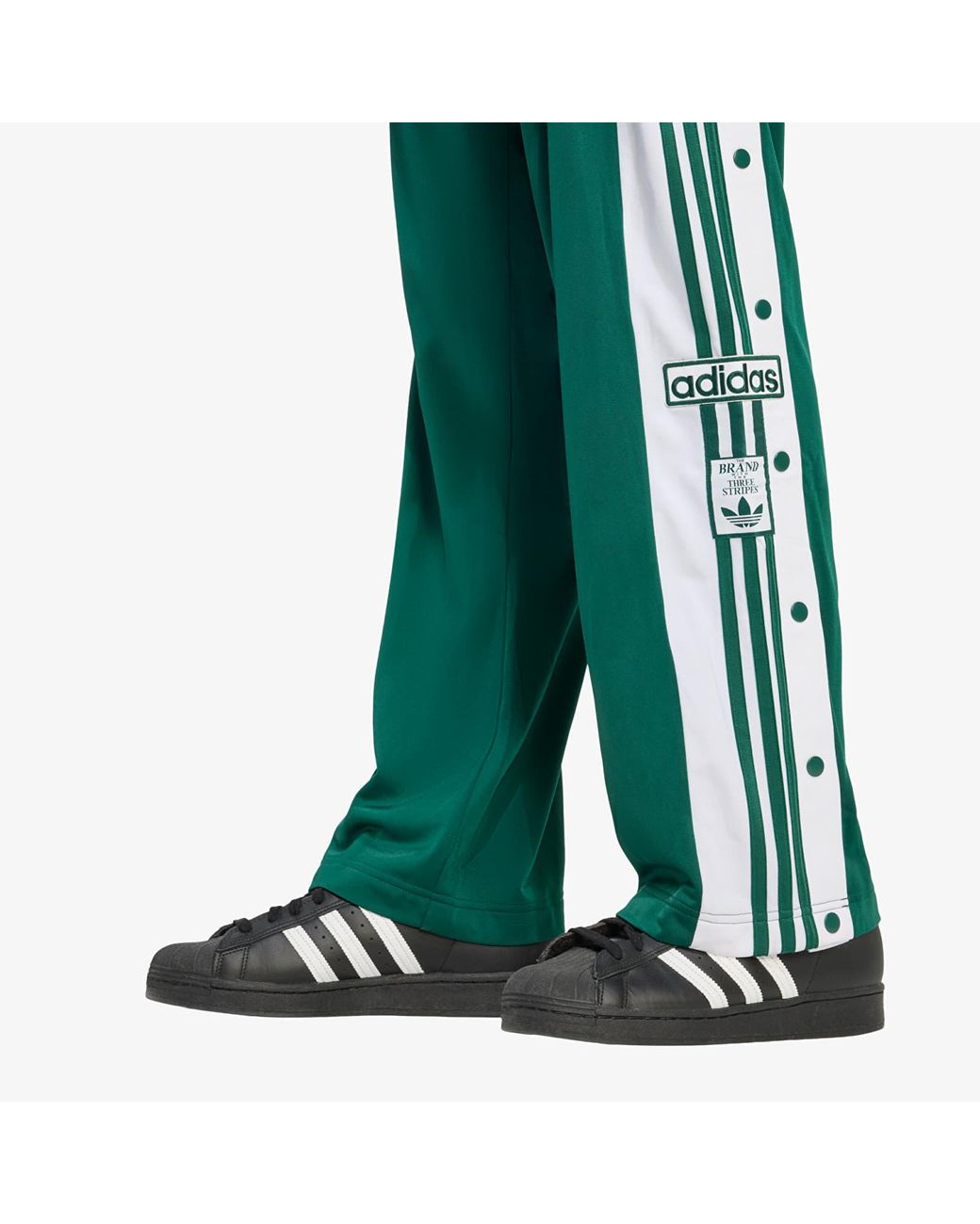 Adidas Originals Sweatbroeken Adidas Adibreak Classic Tracksuit Bottoms in het Green voor heren