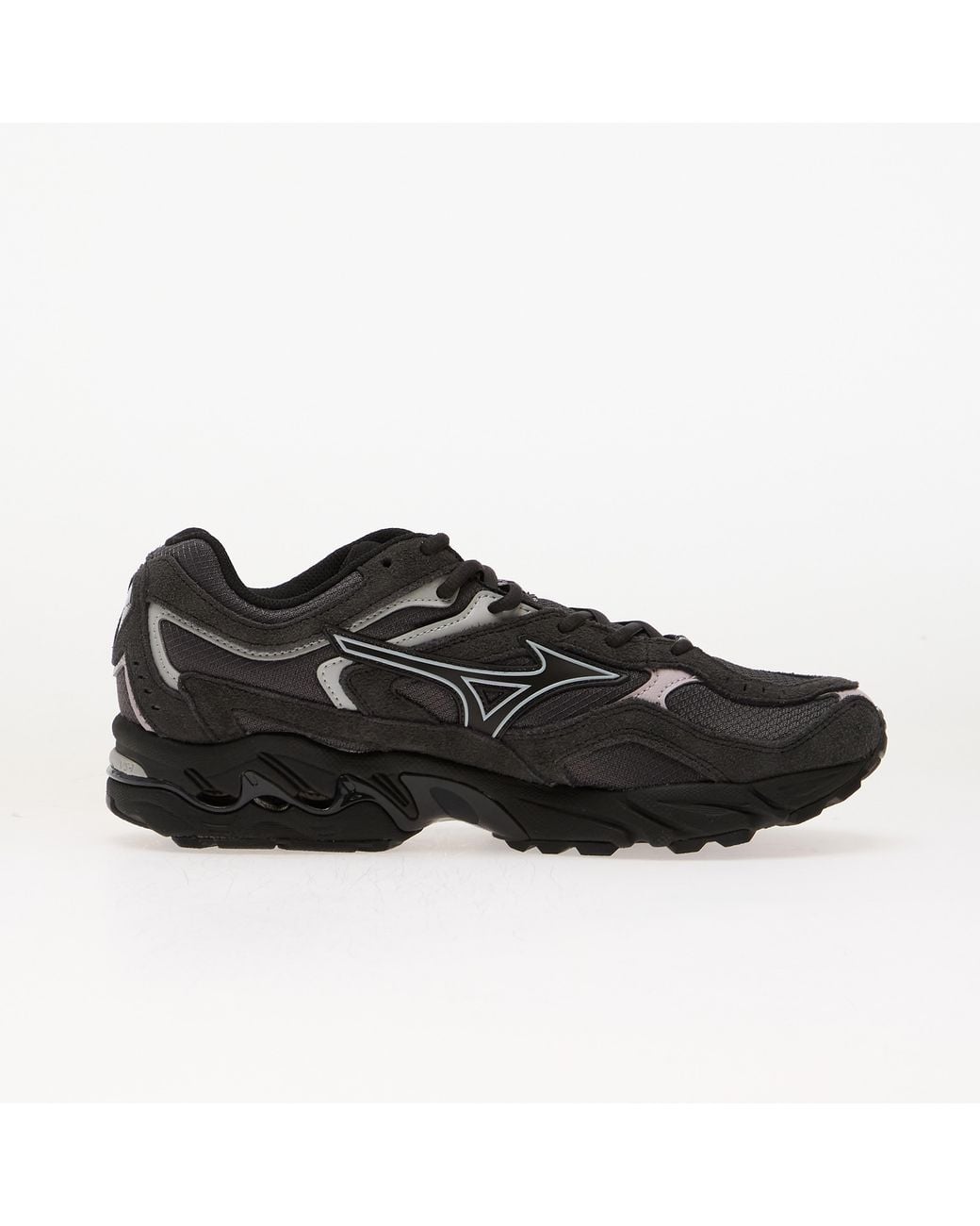 Weave Spring Mizuno Sneakers Wave Mustang Ls Suede Blackened Pearl/ Spring Crocus | Lyst