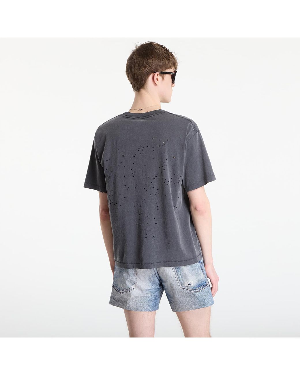 Satisfy T-Shirt Mothtech T-Shirt in het Blue voor heren