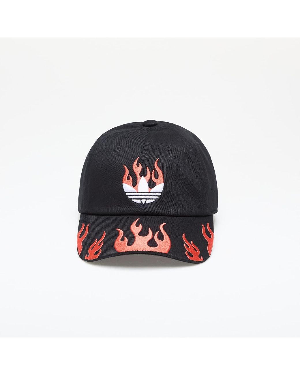 adidas Originals Flames Dad Cap Graphics Originals in Black