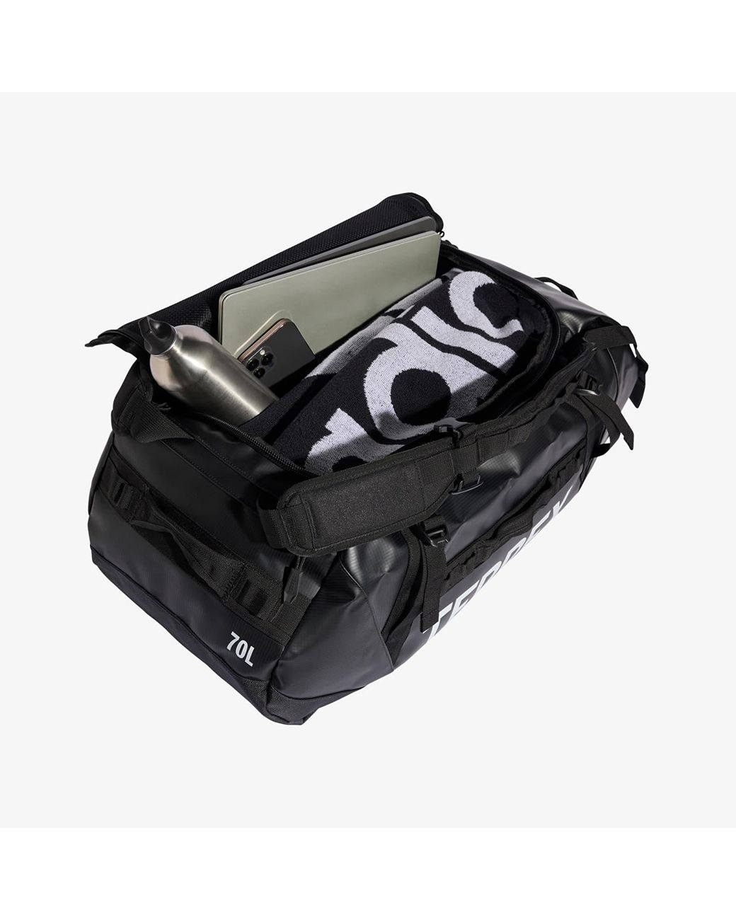 Borsa Adidas Terrex Xperior Expedition Duffel Bag 70L di Adidas Originals in Black