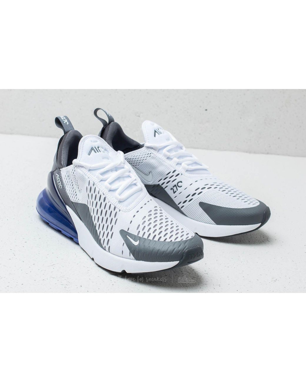 Nike Air Max 270 White White persian Violet for Men Lyst