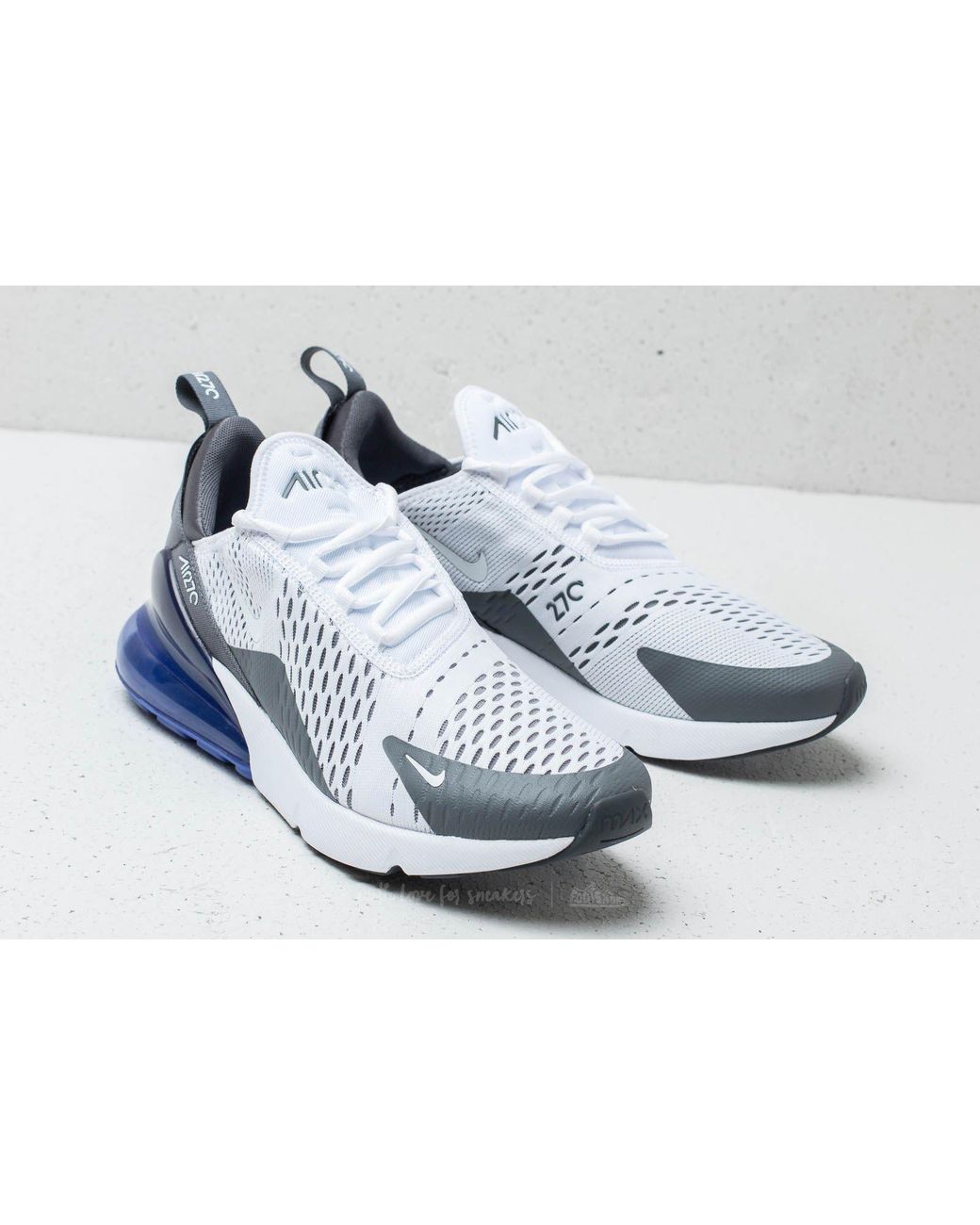 Nike Air Max 270 White/ White-persian Violet for Men | Lyst