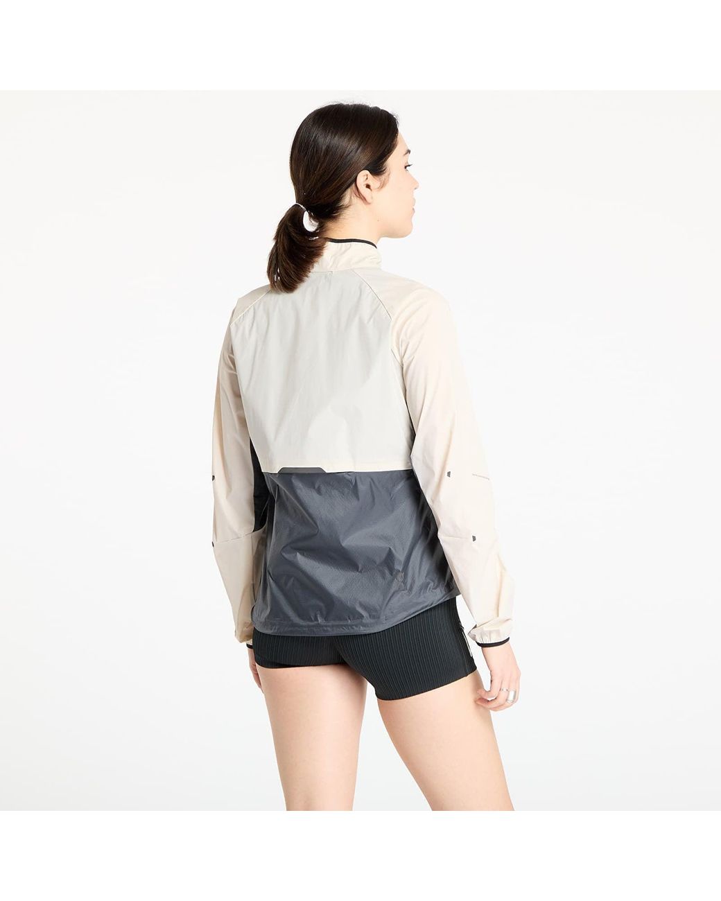 On Shoes Windjack Weather Jacket/ Eclipse in het White