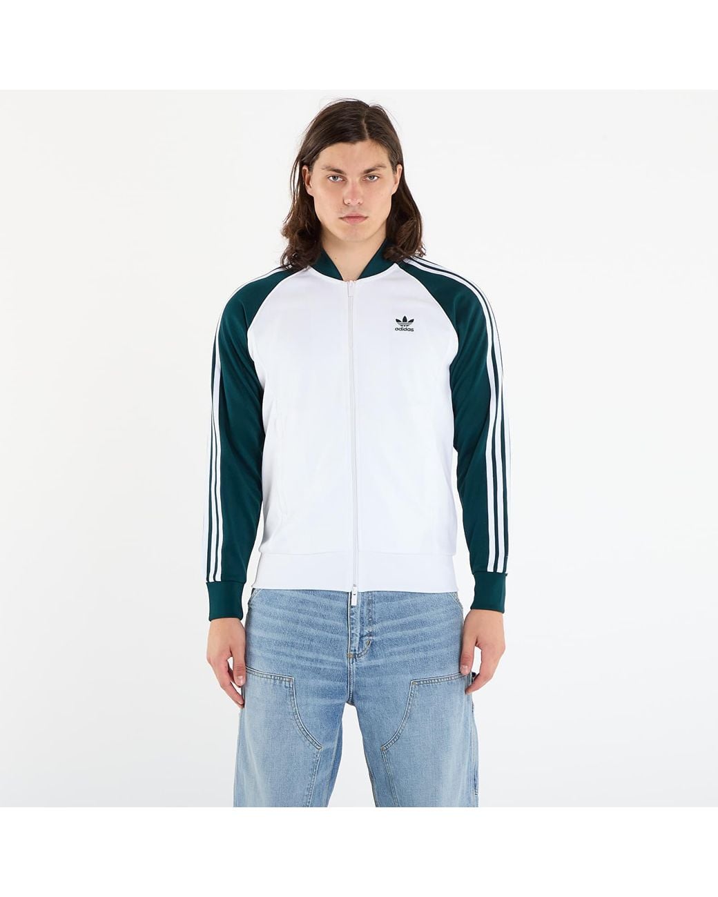 Adidas Originals Sweatshirt Adidas Adicolor Classics Sst Track Jacket in het Blue voor heren