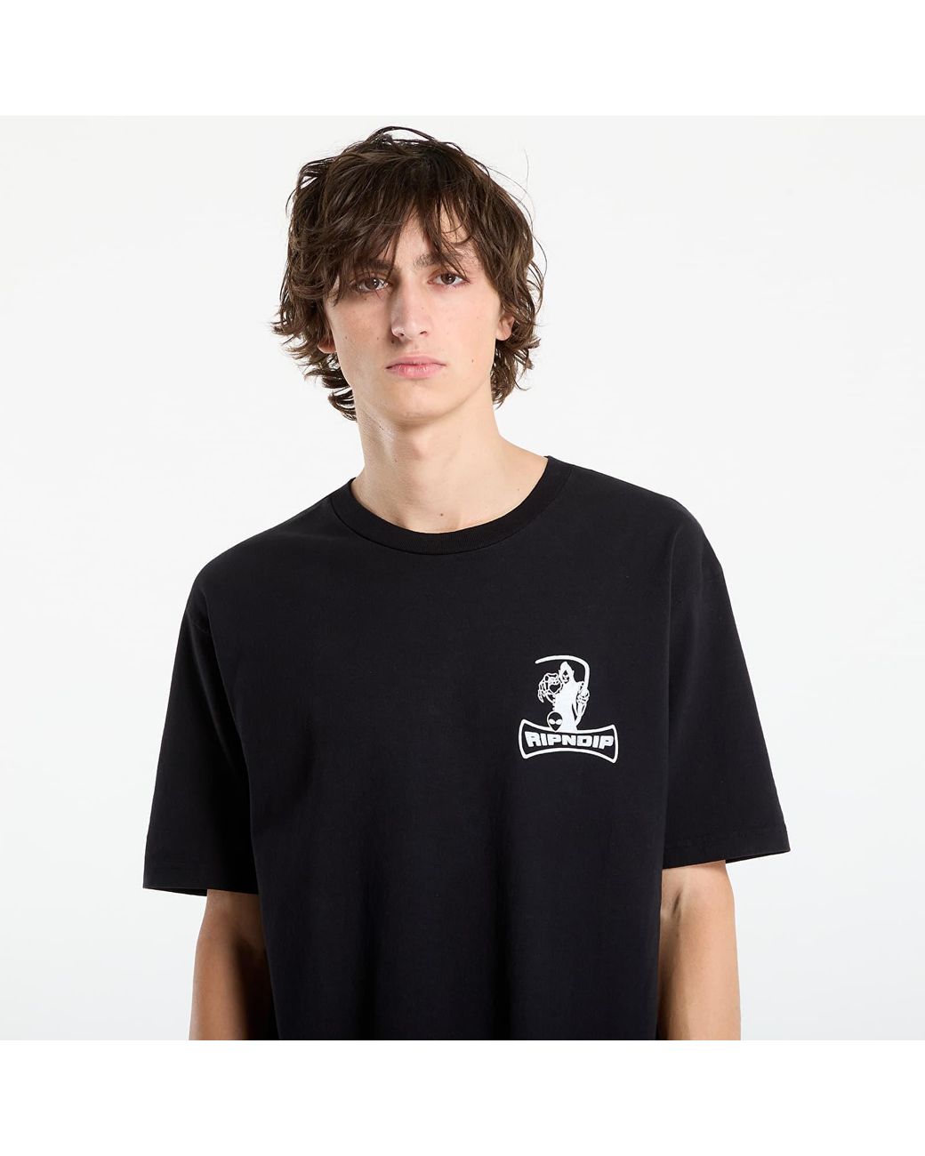 RIPNDIP T-Shirt Meltdown Tee in het Black voor heren