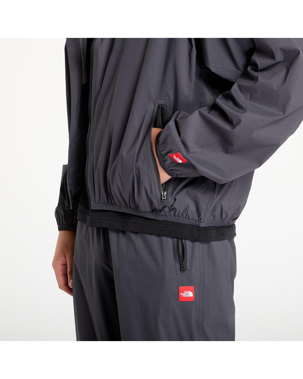 The North Face Jas M Redbox Packable Hooded Wind Jacket in het Blue voor heren