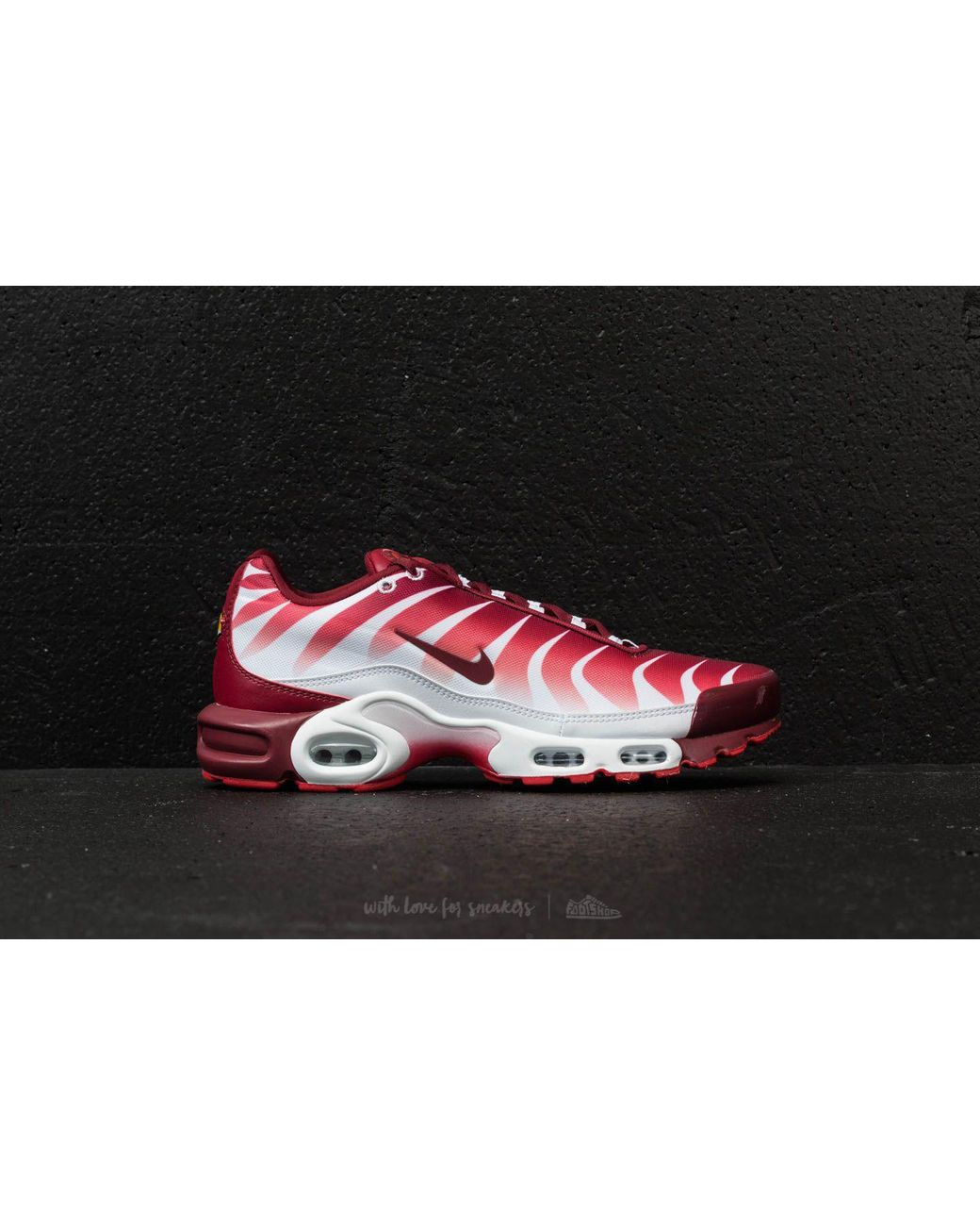 Nike Air Max Plus Tn Se White/ Team Red-speed Red for Men | Lyst