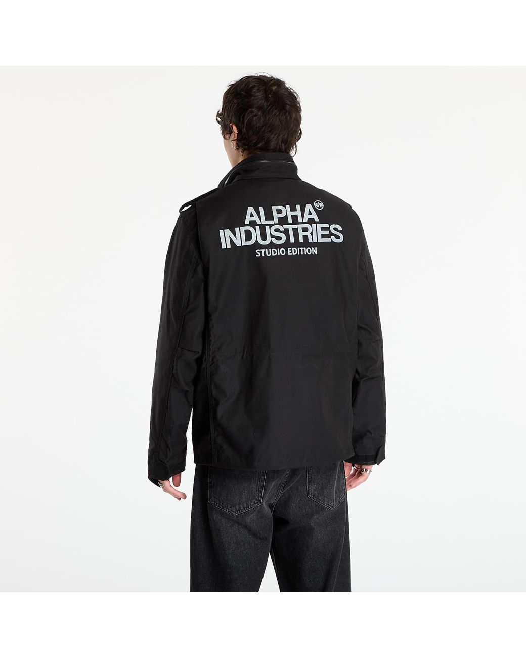 Alpha Industries Black Jacket Studio -65 for men