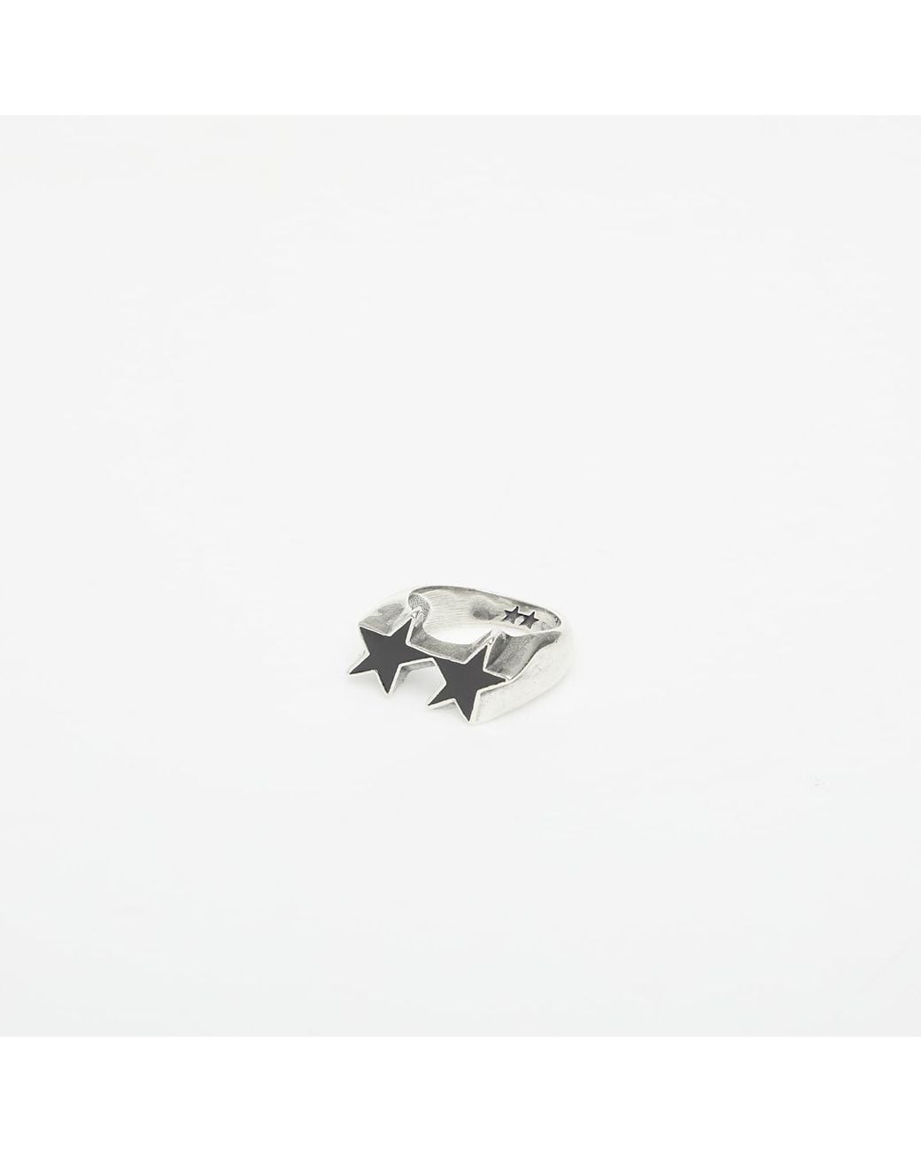 Twojeys Metallic Ring Icon Enameled Single Ring