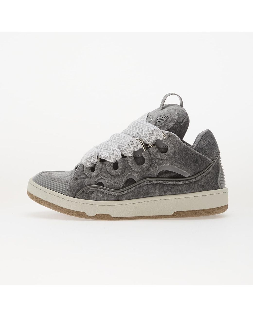 Lanvin Metallic Sneakers Curb Sneakers