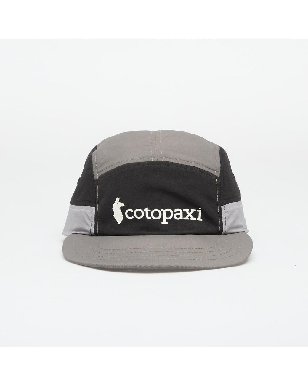 COTOPAXI Black U's Tech 5-Panel Hat/Cinder