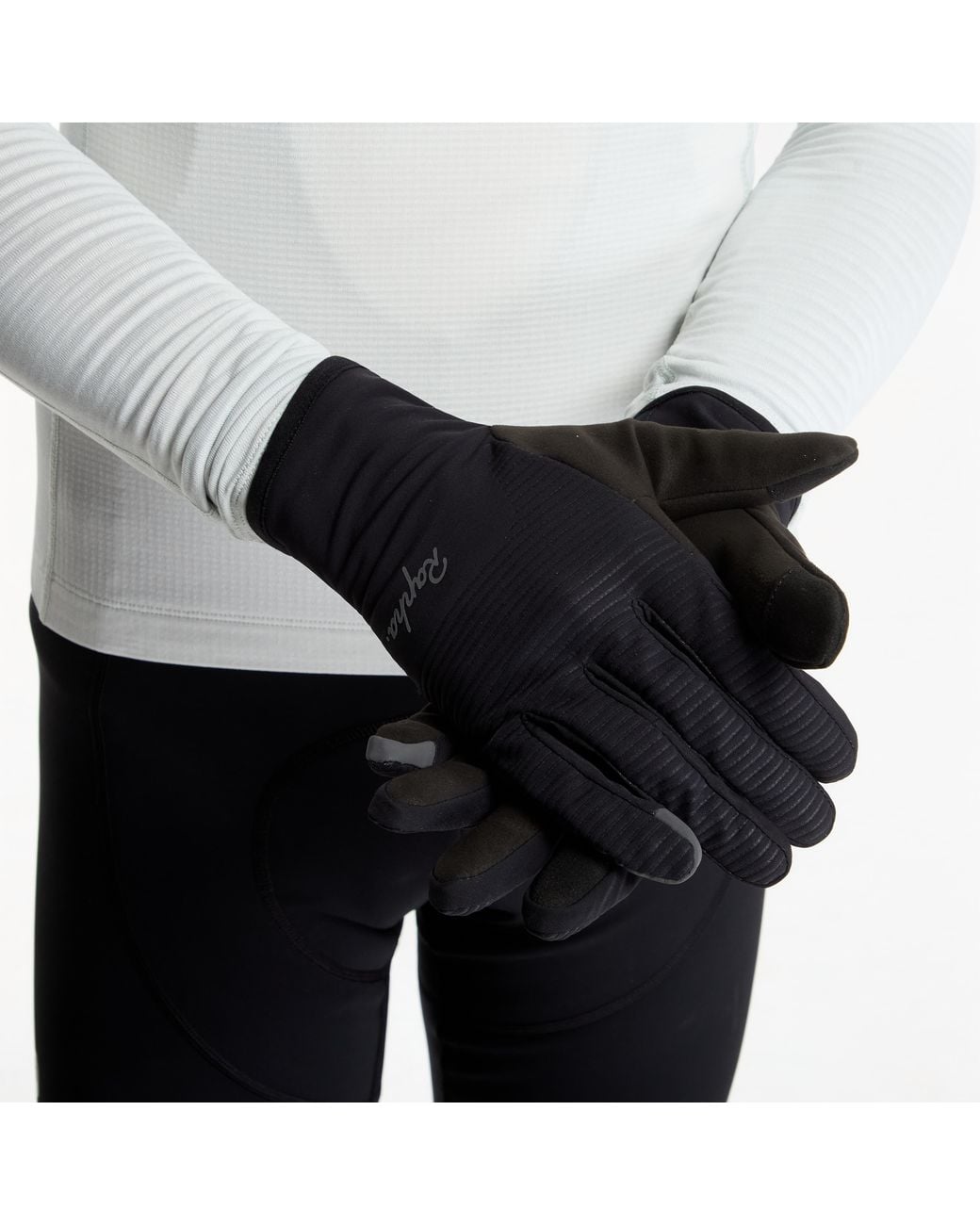 Rapha Black Gloves Thermal Gloves/ Dark