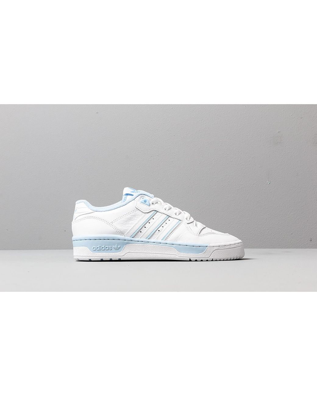 adidas Originals Adidas Rivalry Low W Ftw White/ Ftw White/ Glow Blue | Lyst