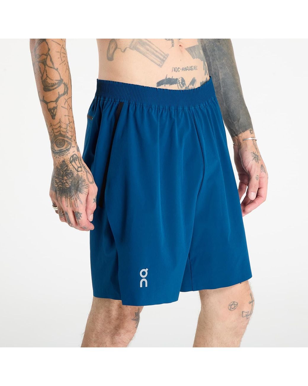 On Shoes Korte Broek Train Shorts in het Blue voor heren