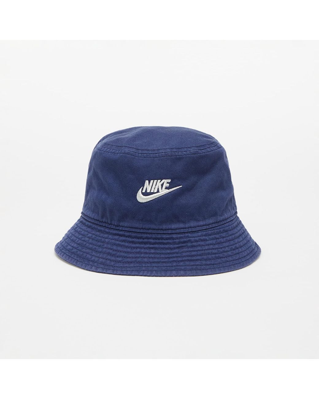 blue nike bucket hat