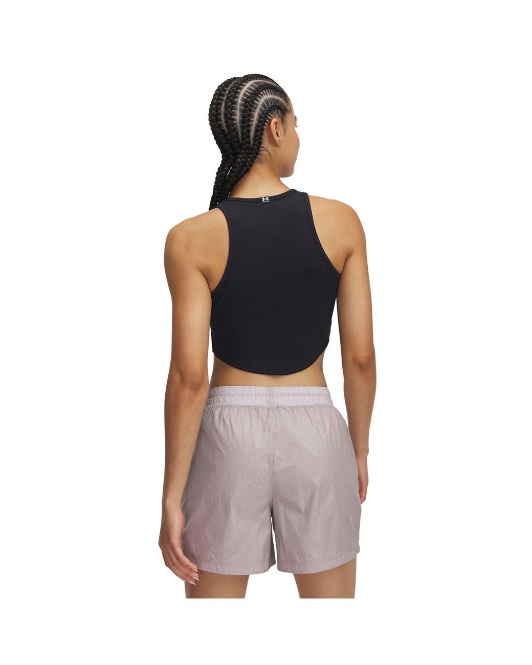 Under Armour Blue Rival Rib Tank Top