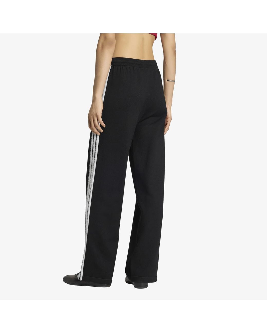 Adidas Originals Black Hosen Adidas Knit Firebird Track Pants
