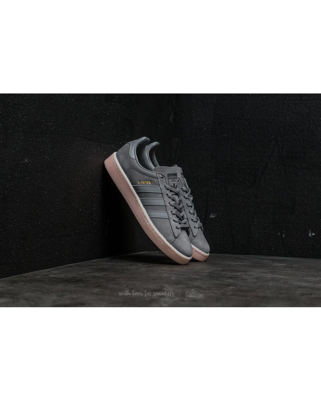 adidas Originals Adidas Campus W Grey Three/ Grey Three/ Icey Pink in Gray  for Men | Lyst