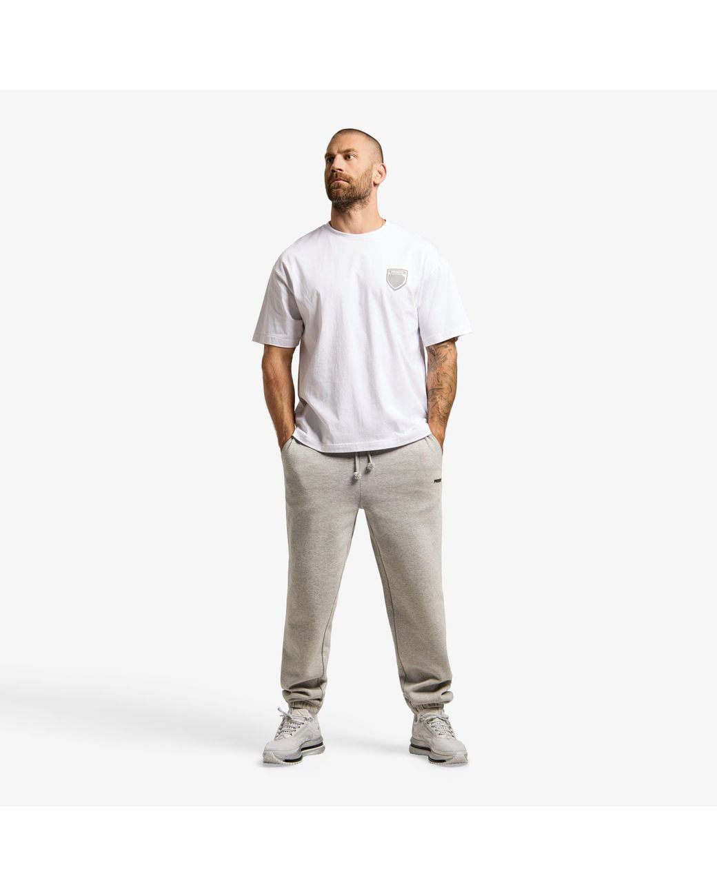 Prosto. Gray Pants Sweatpants Infinity2 for men