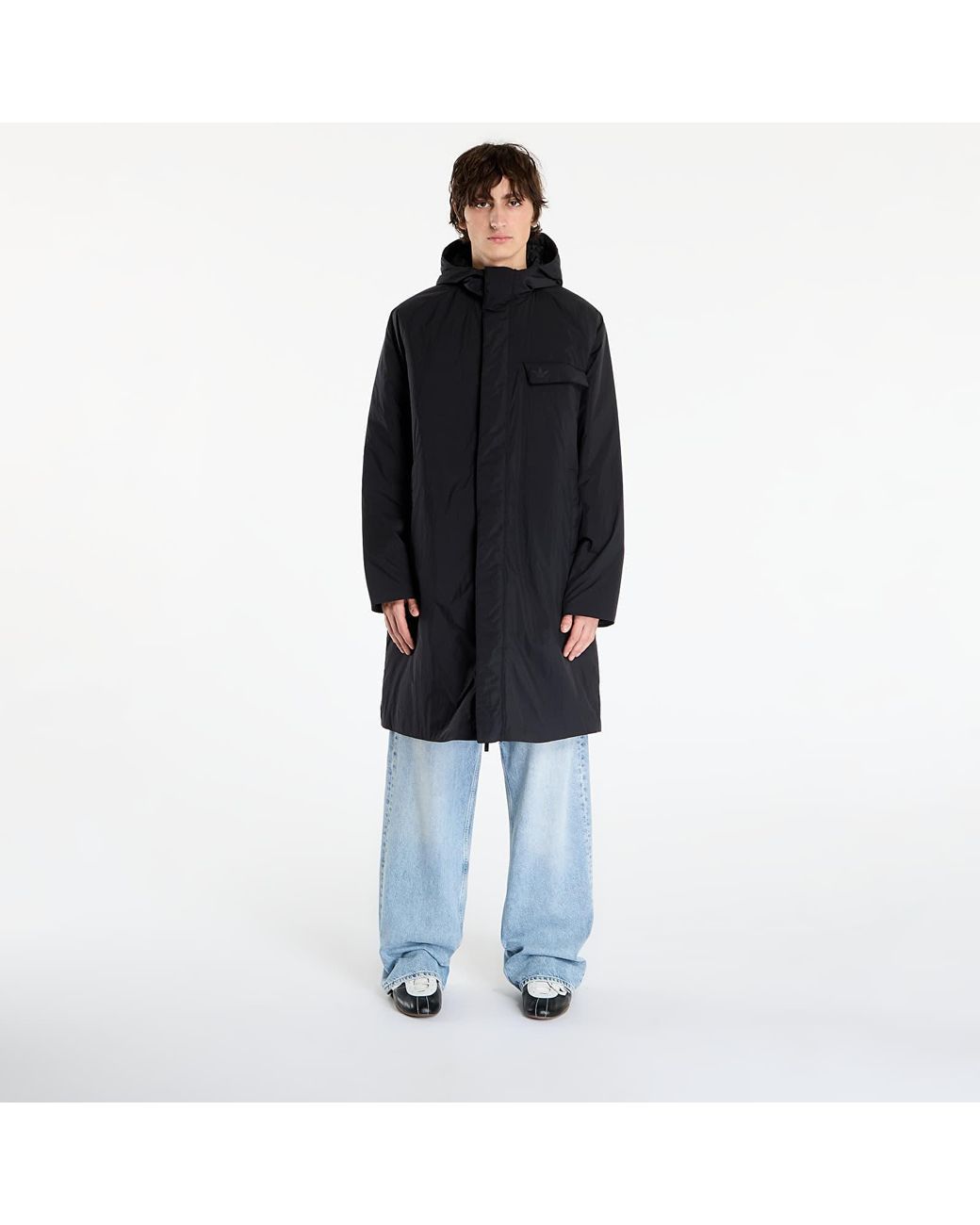 Adidas Originals Jas Premium Essentials Parka in het Black voor heren