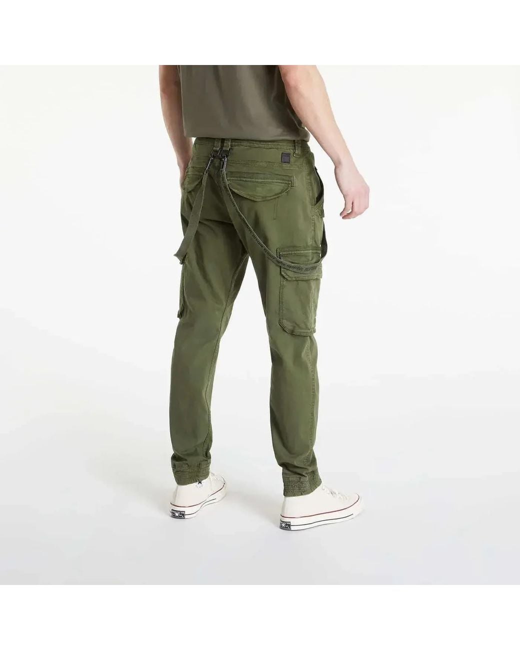 Alpha Industries Broeken Utility Pants in het Green voor heren