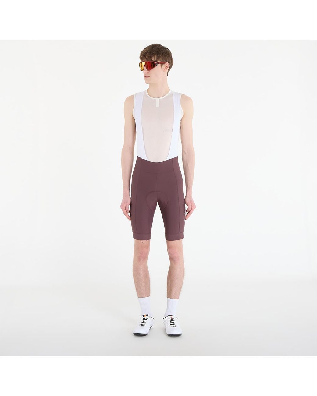 Rapha Red Shorts Core Bib Shorts Huckleberry for men