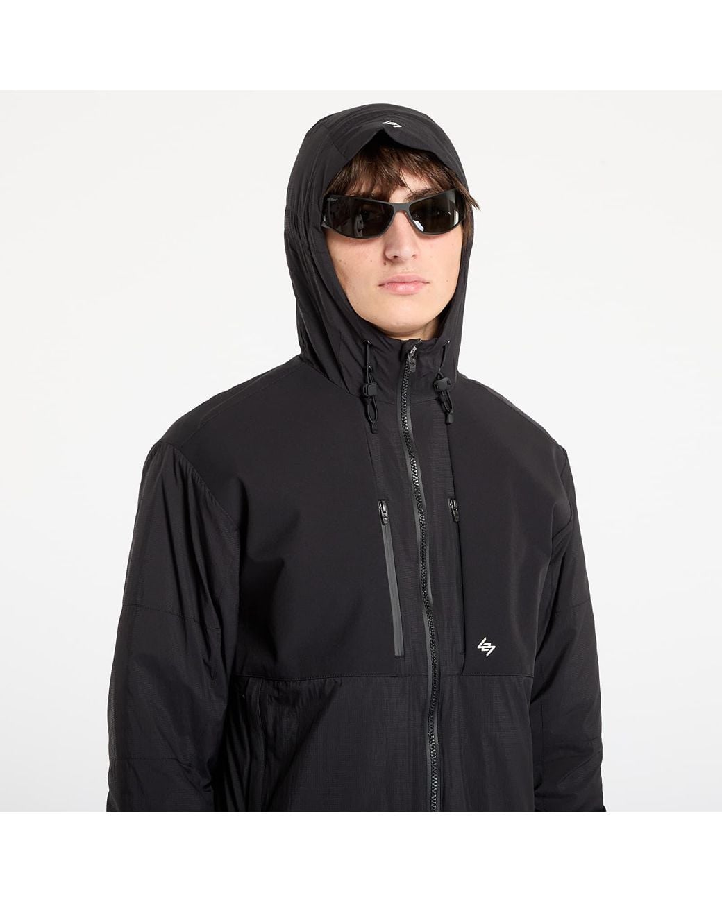 Represent Black Jacket 247 Paneled Insulated Jacket for men
