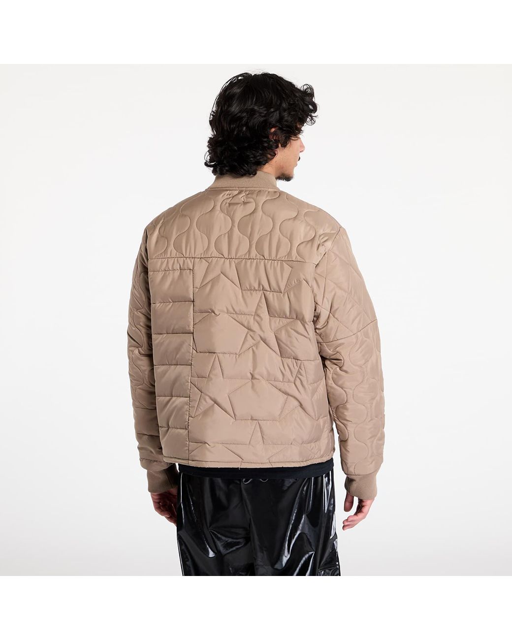 Pleasures Jas Stonehenge Quilted Jacket in het Natural voor heren