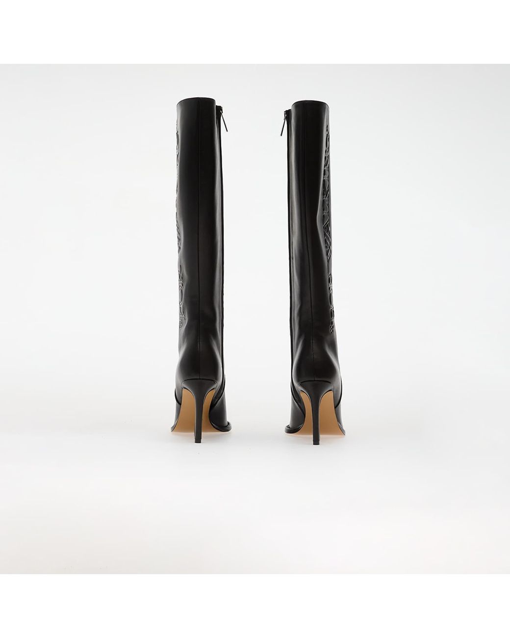 Off-White c/o Virgil Abloh Black Sneakers For Walking Loop Boot