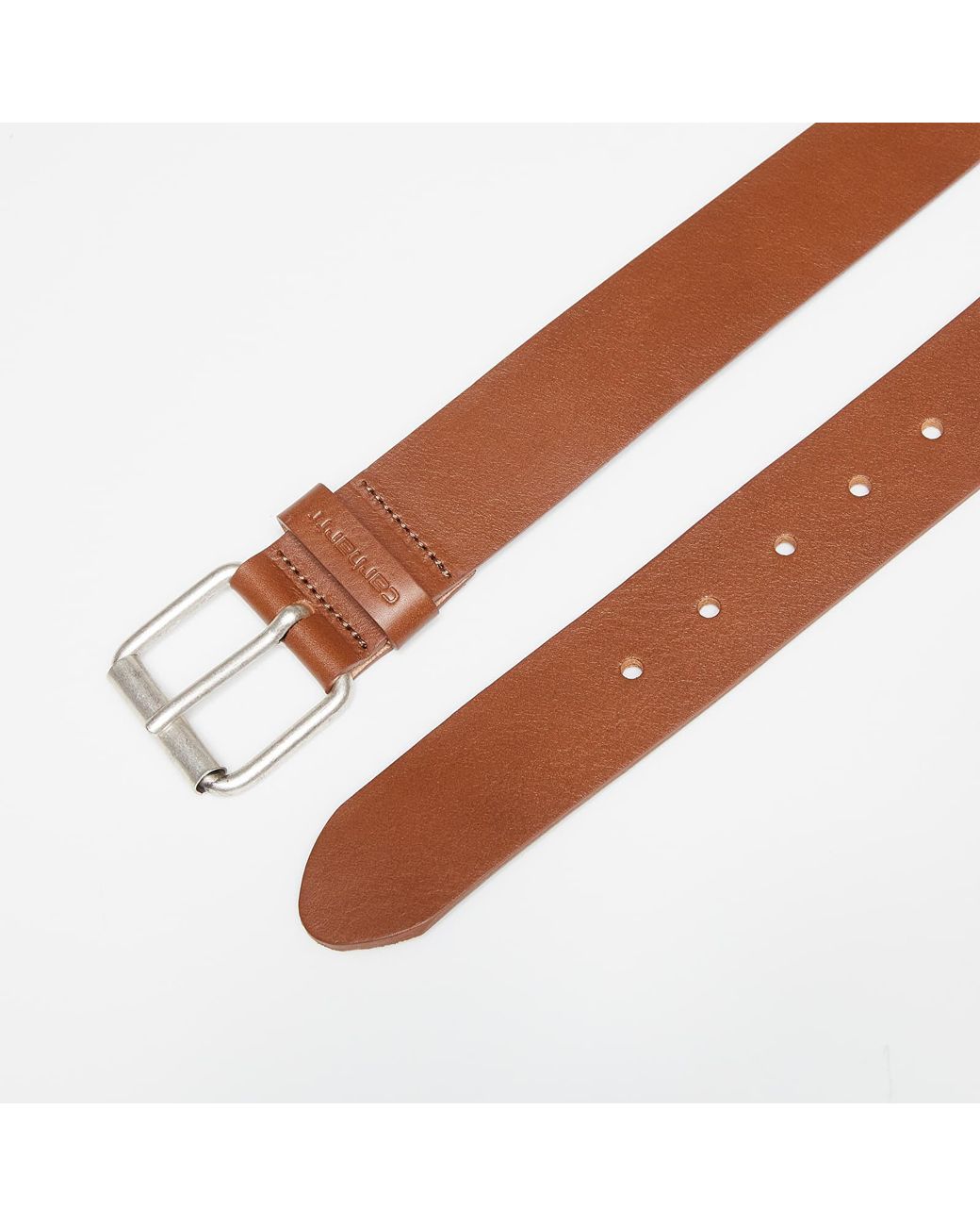 Carhartt Gürtel script belt cognac/ silver l in Brown für Herren
