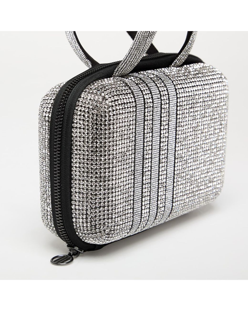 adidas Originals Bag Adidas Rhinestone Clutch Bag in Gray | Lyst