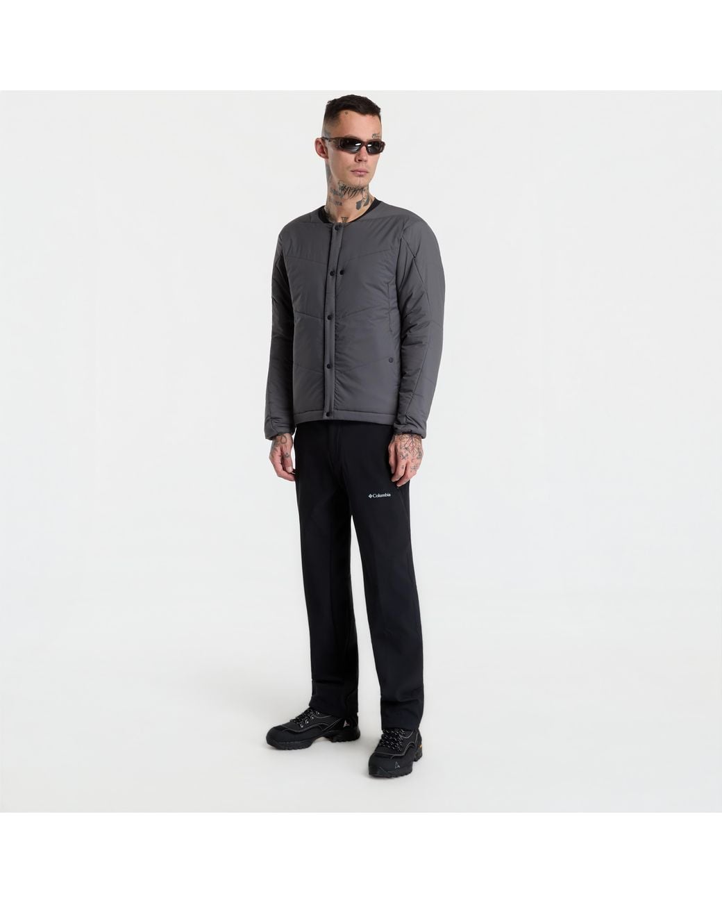POUTNIK BY TILAK Gray Jacket Pygmy Jacket 21 for men