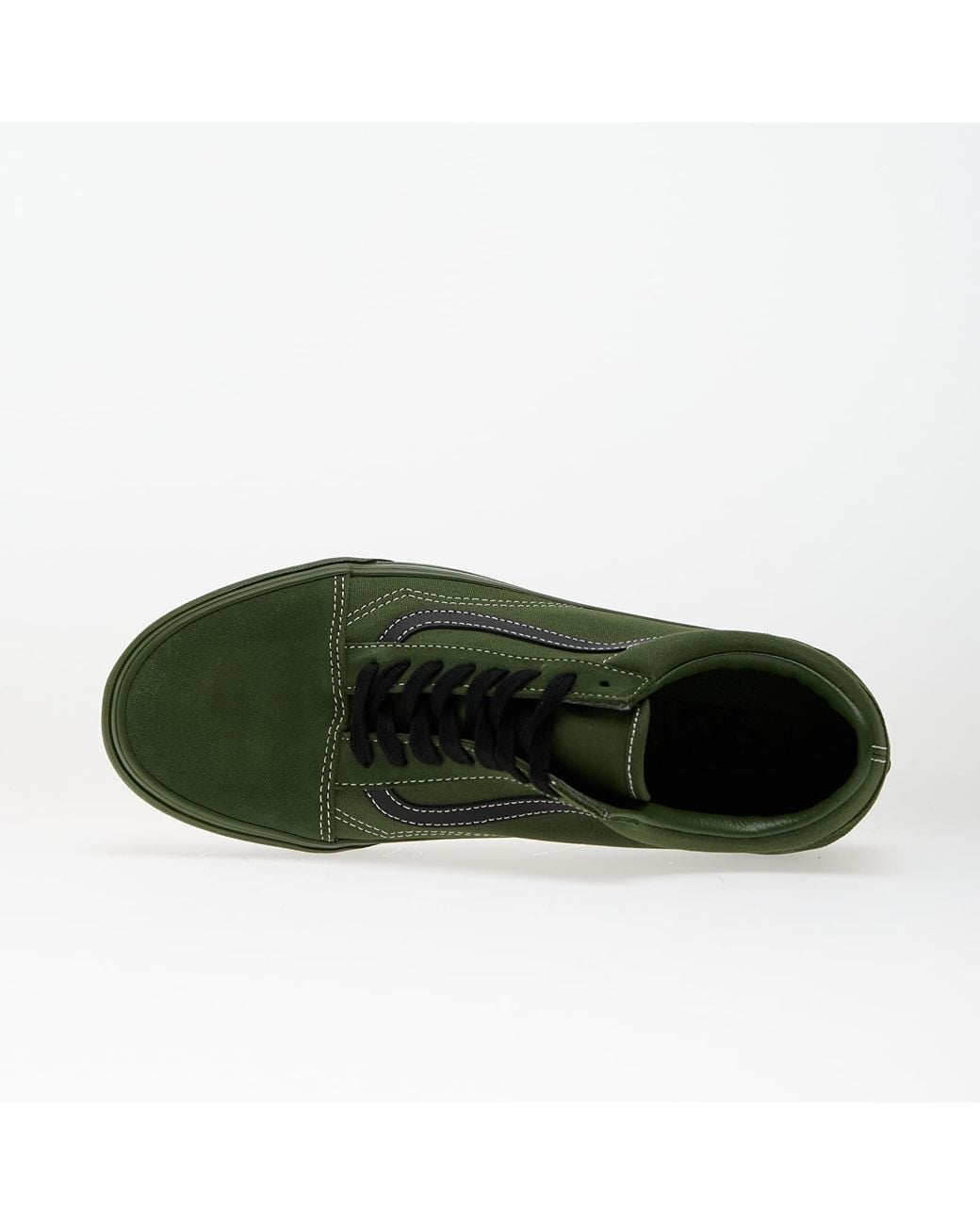 Vans Green Old Skool Sidewall Sneakers