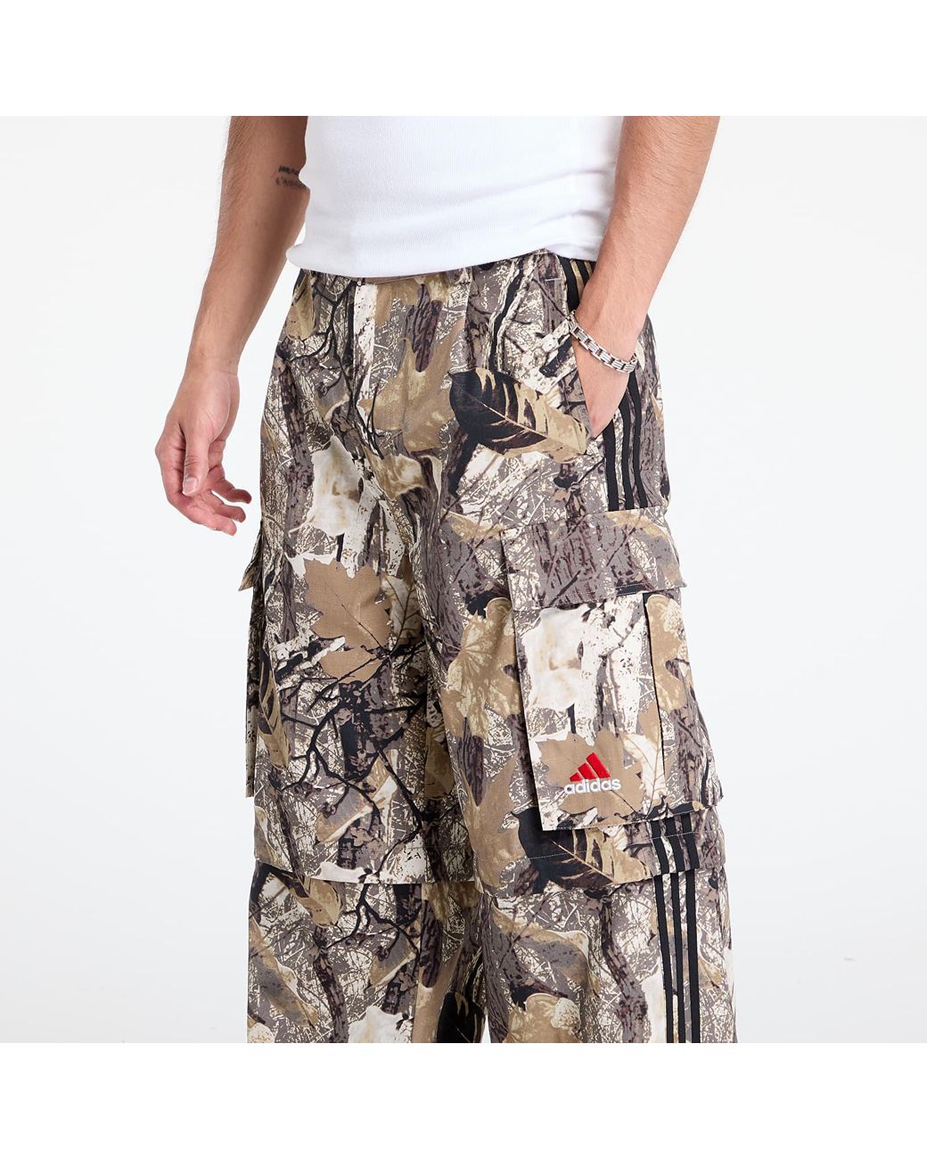 adidas Originals Pants Camo Cargo Zip-Off Pant for Men | Lyst